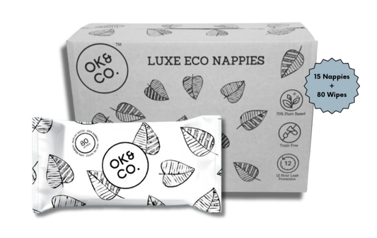Nappy + Wipe Trial Pack - OK&CO.