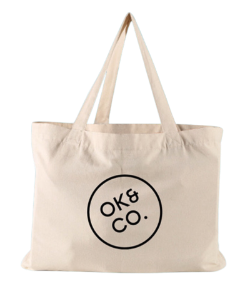 Organic Cotton 6-Pocket Tote Bag - OK&CO.